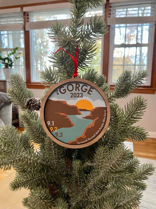 Gorge Surround Yourself 2023 Wood & Print