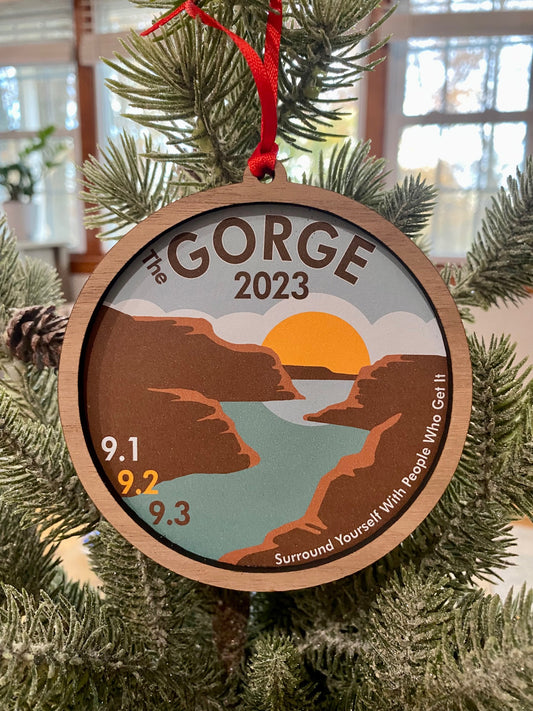 Gorge Surround Yourself 2023 Wood & Print
