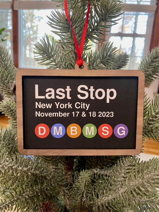 Last Stop Classic MSG 2023 Wood & Print