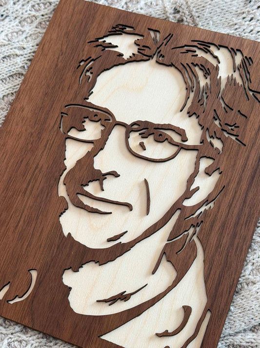 Phil Lesh (wood wall art)