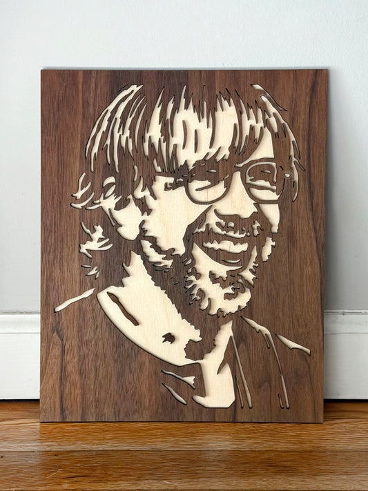 Trey Anastasio (wood wall art)