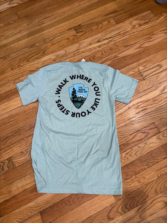 Save our national parks t tee size small