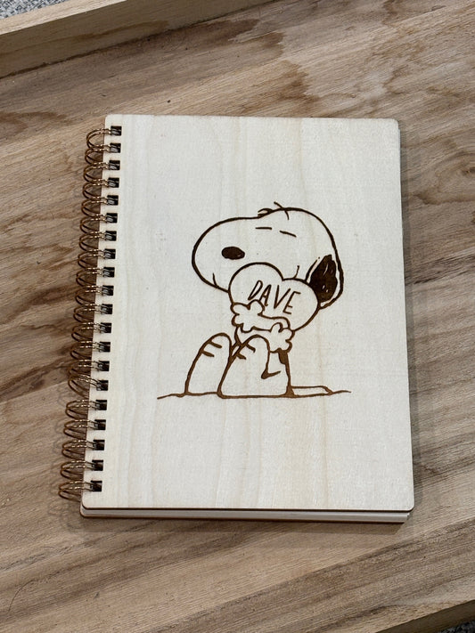 Snoopy loves Dave Notebook