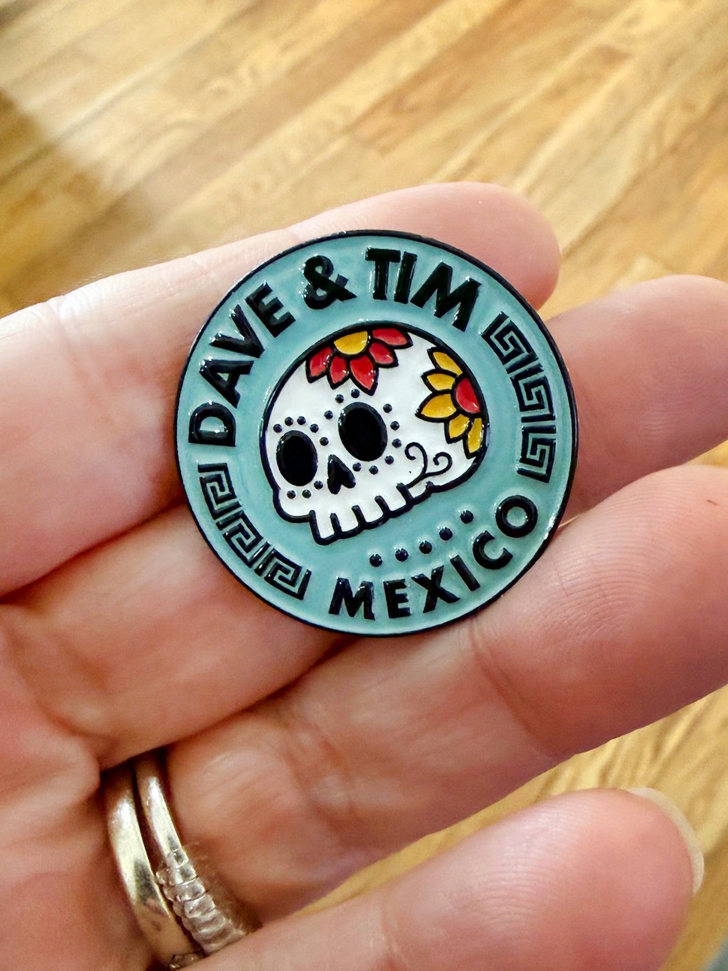 Dave & Tim Mexico Pin