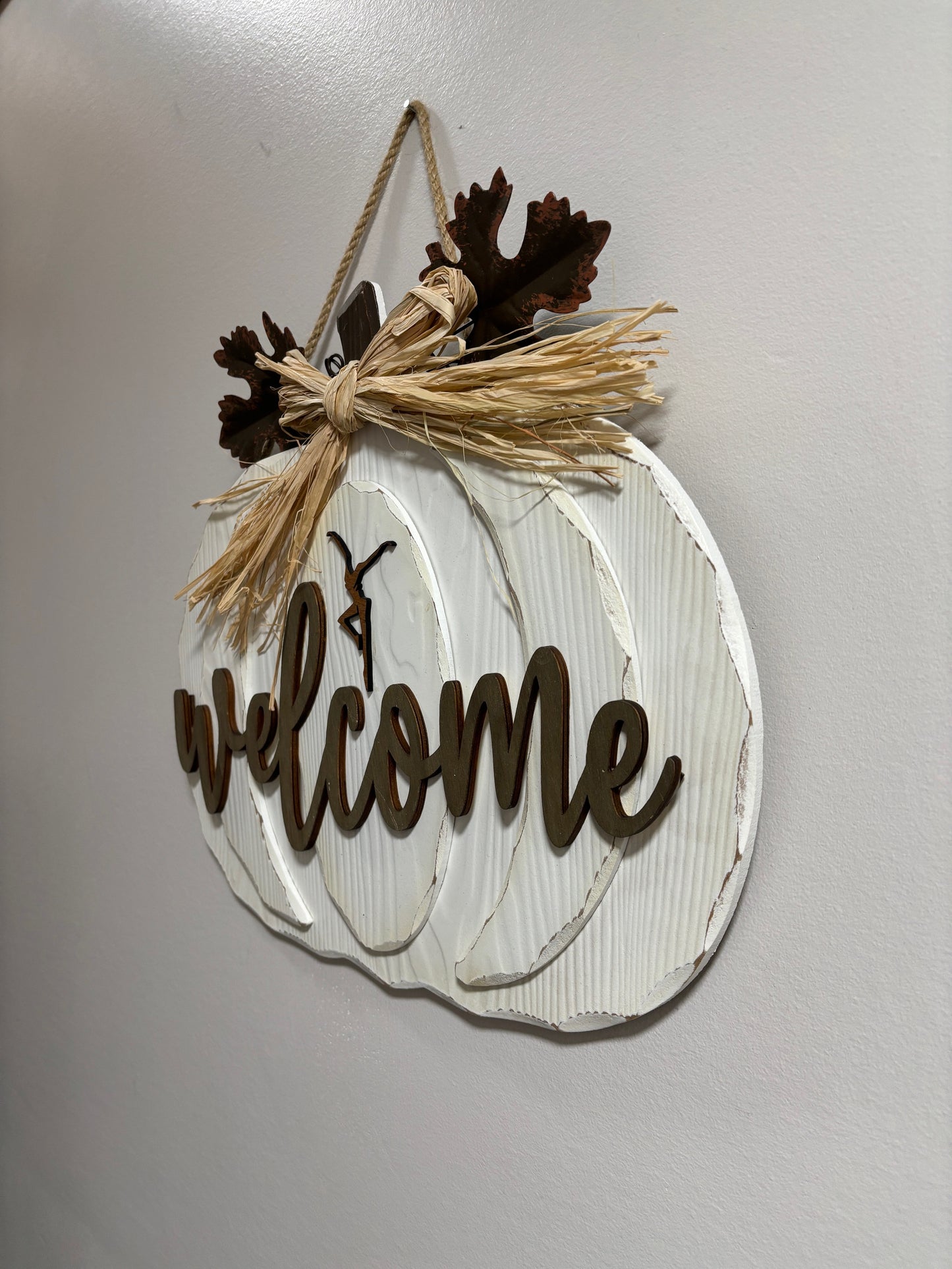 Pumpkin Door Hanger