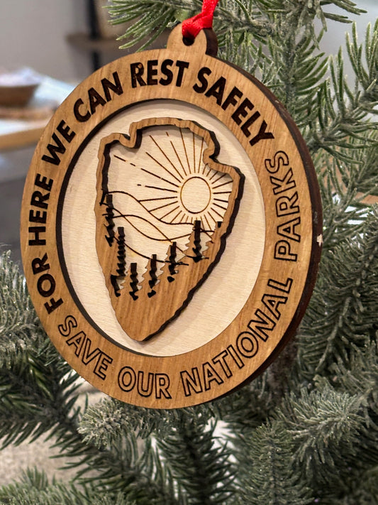 Rest Safely Ornament
