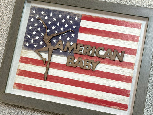 American Baby Multi Media With Frame