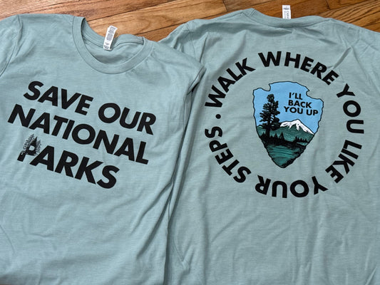 National Parks Tee With Free Sticker Pack