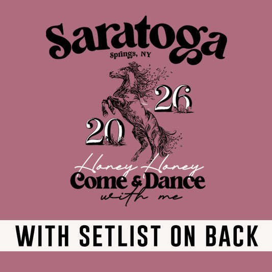 Saratoga 2026 Floral *With Set List
