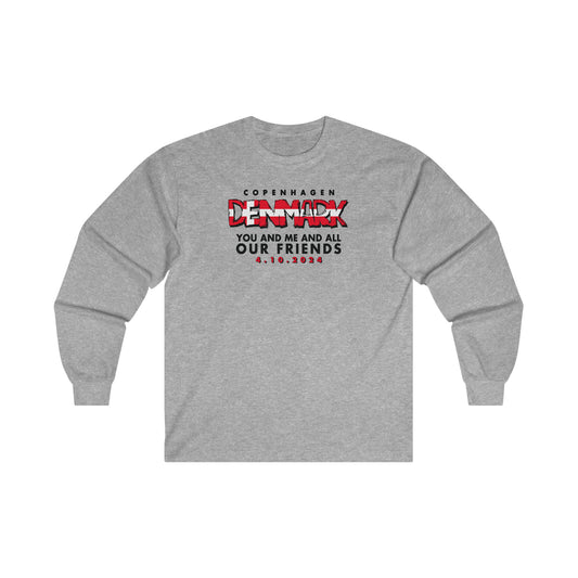 Denmark Europe 2024 Long Sleeve Tee *With Setlist