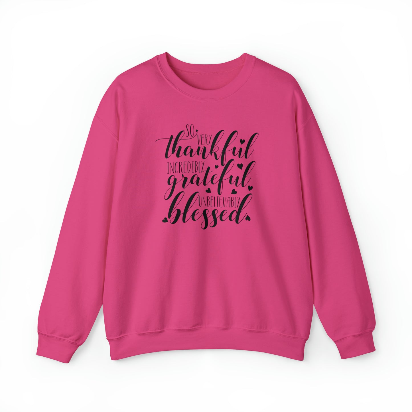 Thankful Grateful Blessed Crewneck