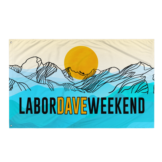 Labor Dave Weekend Flag 36x60