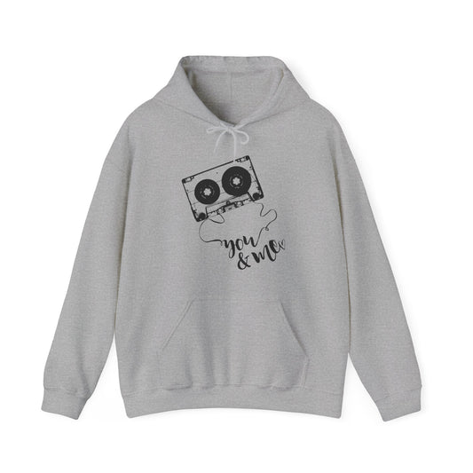 Cassette You And Me Hoodie