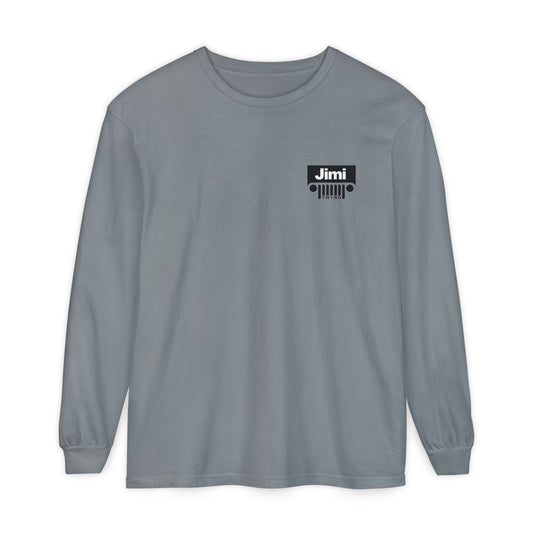 Jimi Jeep *With Back Print Long Sleeve T