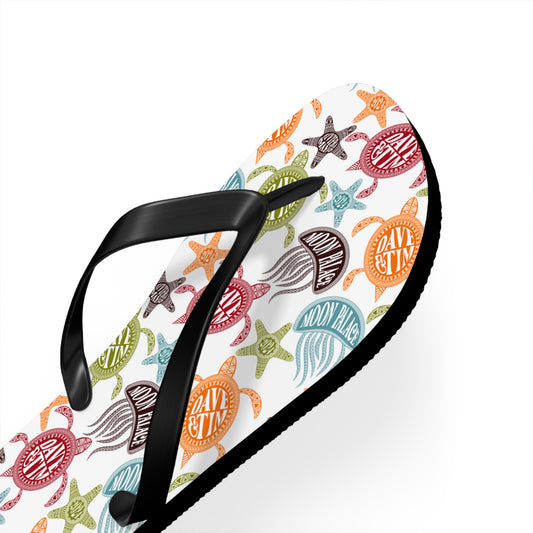 Mexico Sea Life Flip Flops 2024