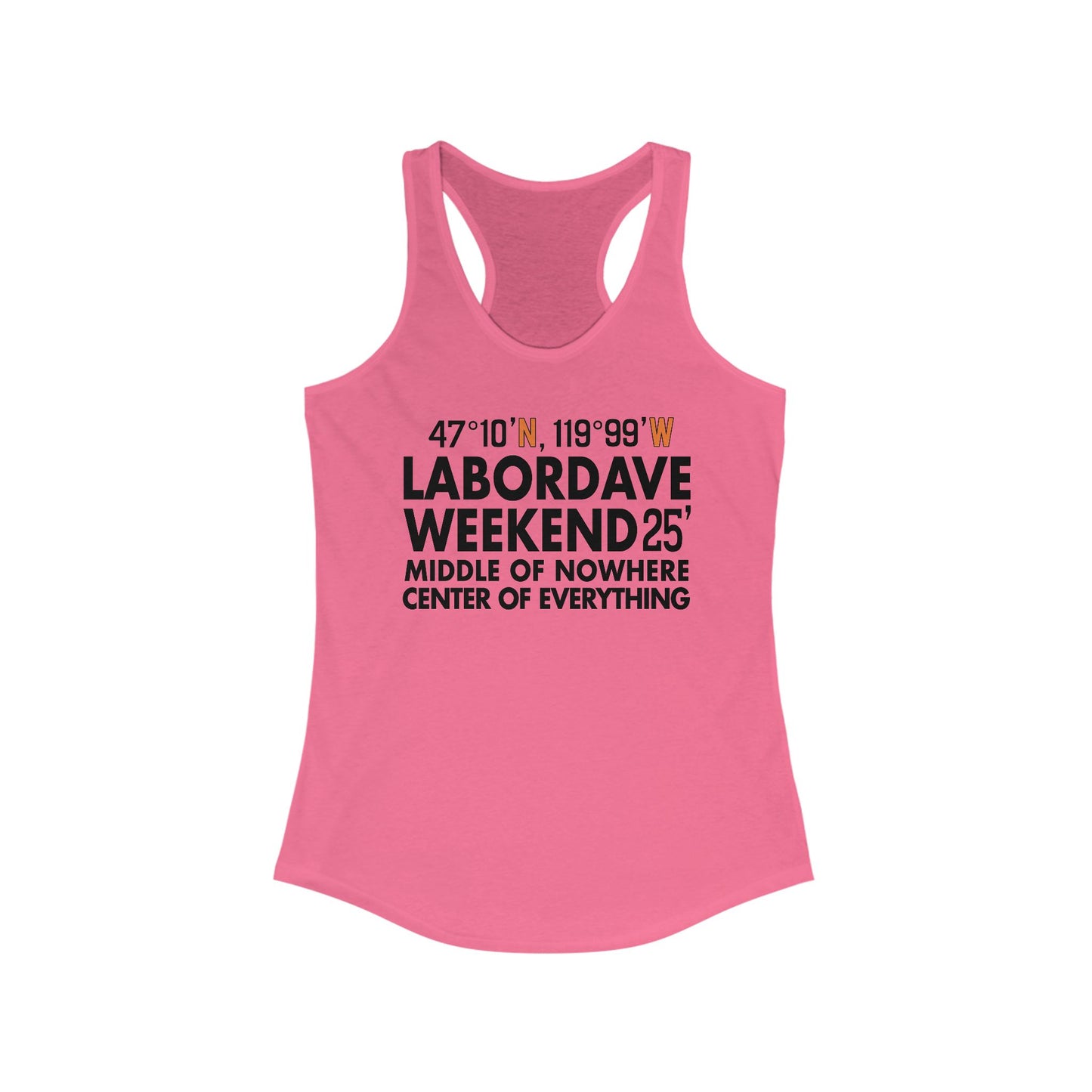 Gorge Coordinates 2025 Woman's Tank *With Set List