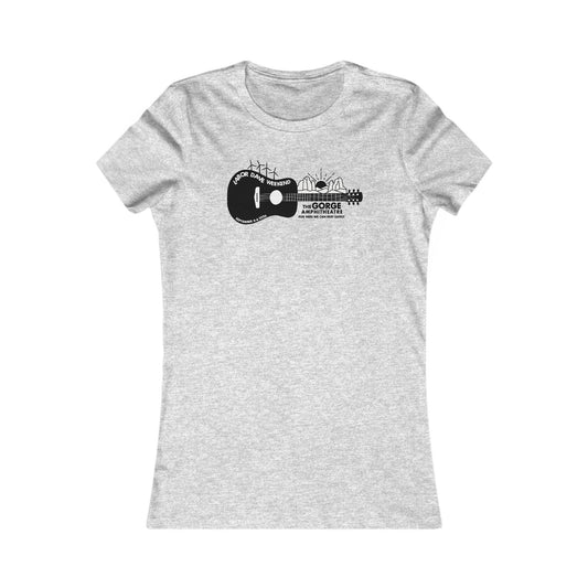 Gorge Guitar 2026 Woman's Cut Tee *With Set List