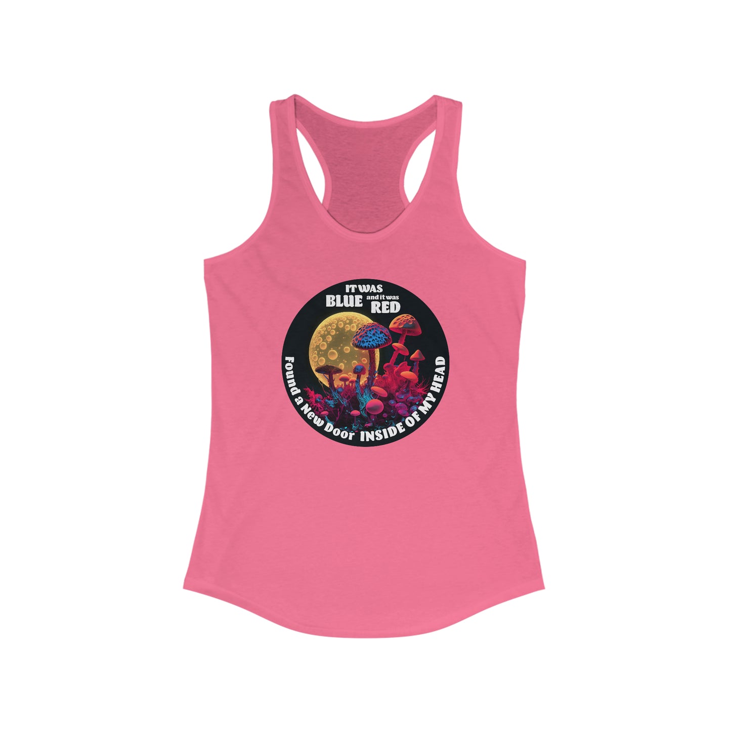 Walk Around The Moon Trippy Tank Top