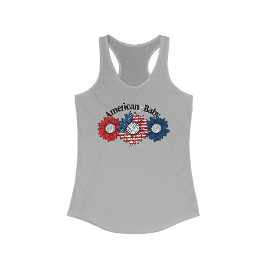 American Baby Sunflower Tank Top
