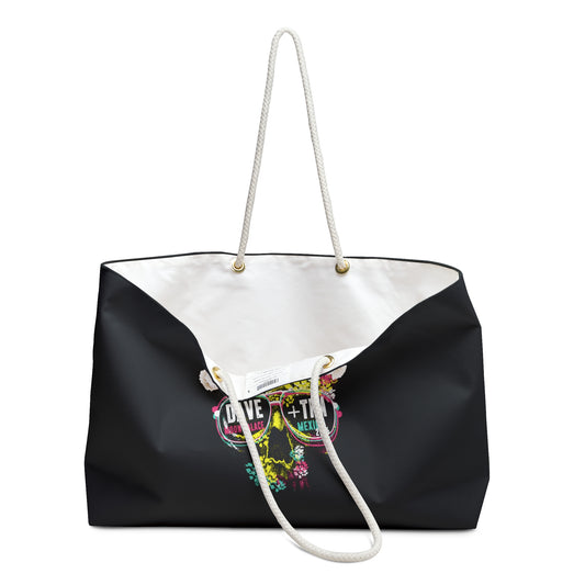 Floral Skull Mexico 2026 Beach Bag
