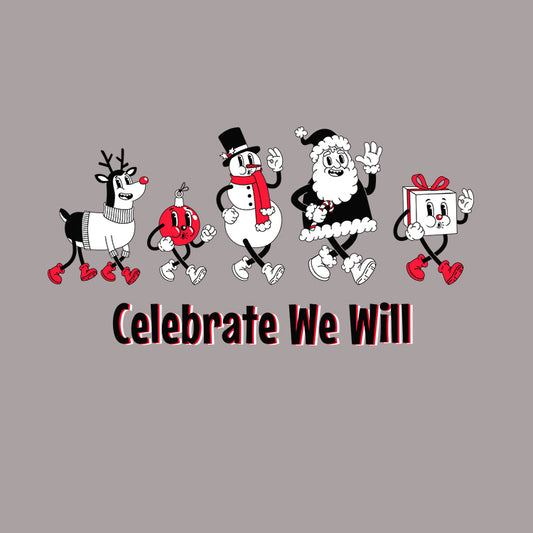 Celebrate We Will Holiday Vintage