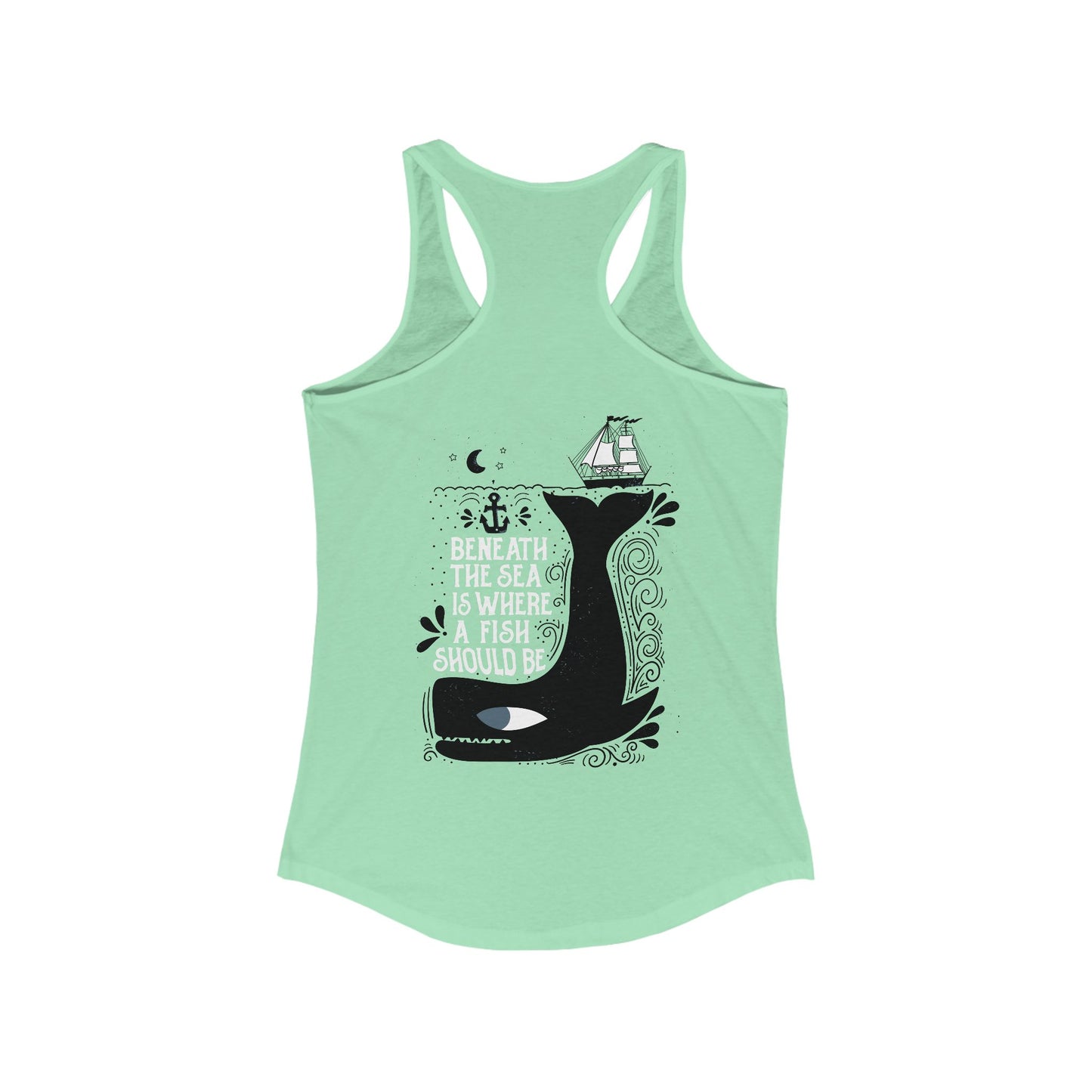 Beneath the Sea front & back Woman's Tank