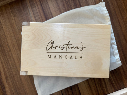 Custom Wood Personalized Mancala Game