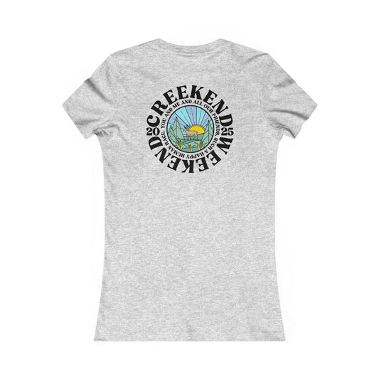 Freakin Creekend 2025 *With Back Print Woman's Cut