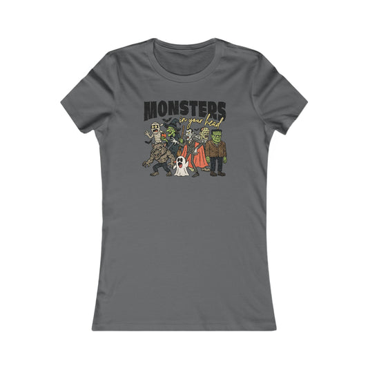 Monster Mash Woman's Cut Tee