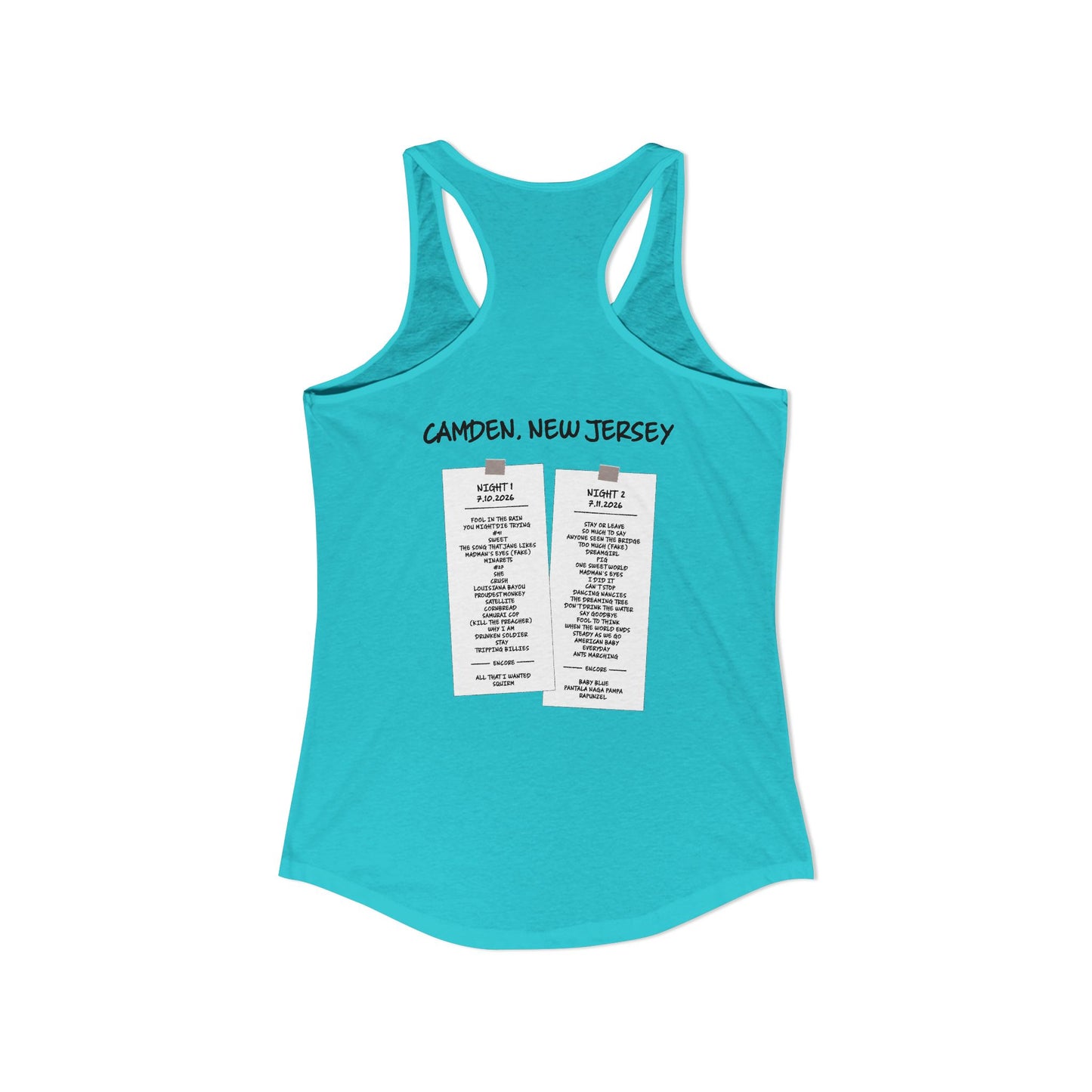 Tripping Camden 2026 Woman's Tank *With Set List