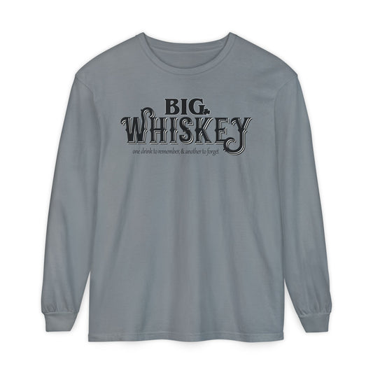 Big Whiskey Long Sleeve Tee