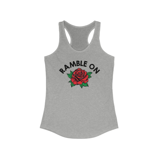 Ramble On Rose Woman's Tank Top