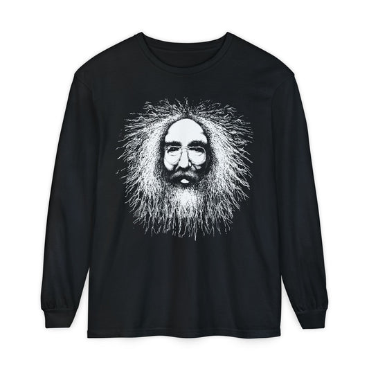 Vintage Jerry Hair Long Sleeve Tee *With Back Print