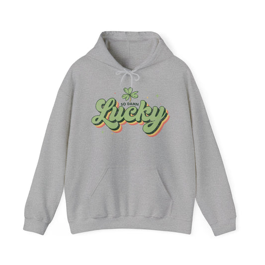 So Damn Lucky RETRO Hoodie