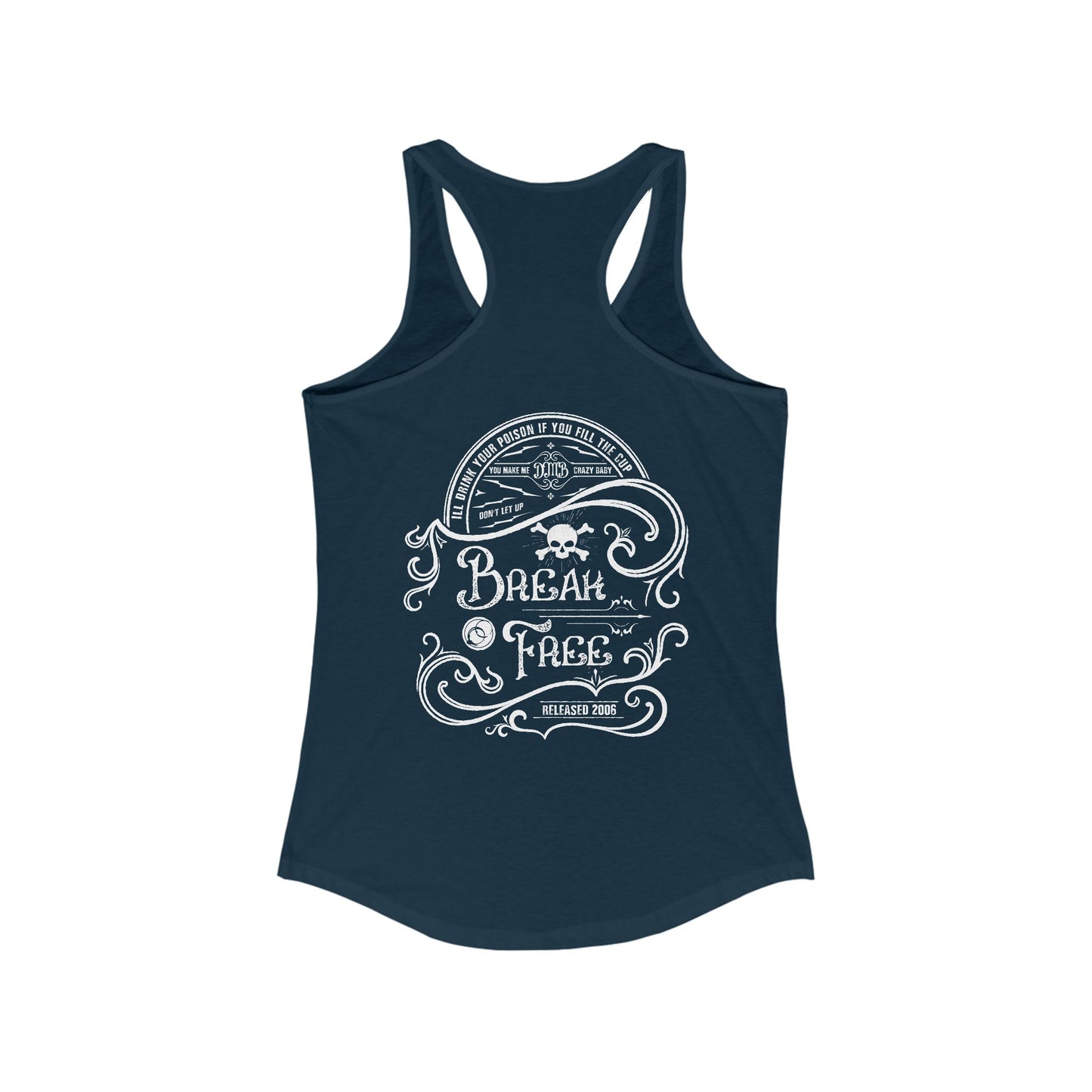 Break Free Label with back Woman's Tank