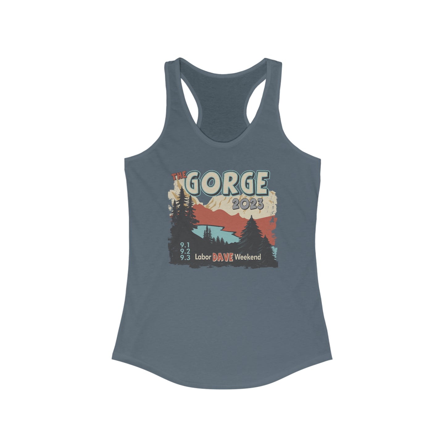 Gorge New Addition 2023 Tank Top w/set list