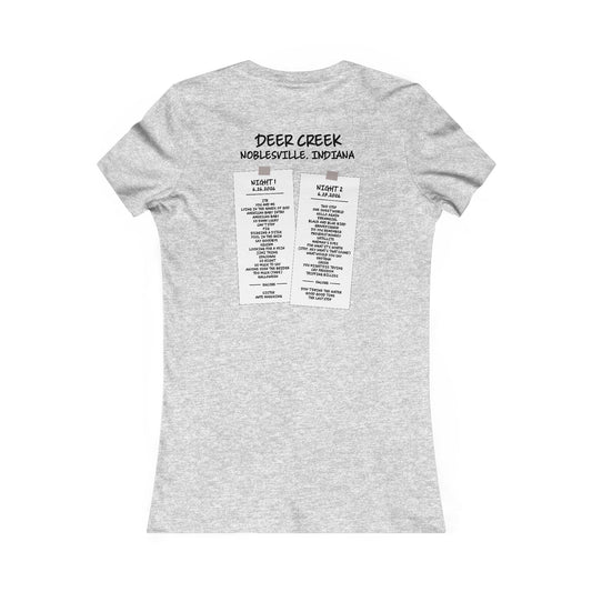 Creekend 2026 Woman's Cut Tee *With Set List