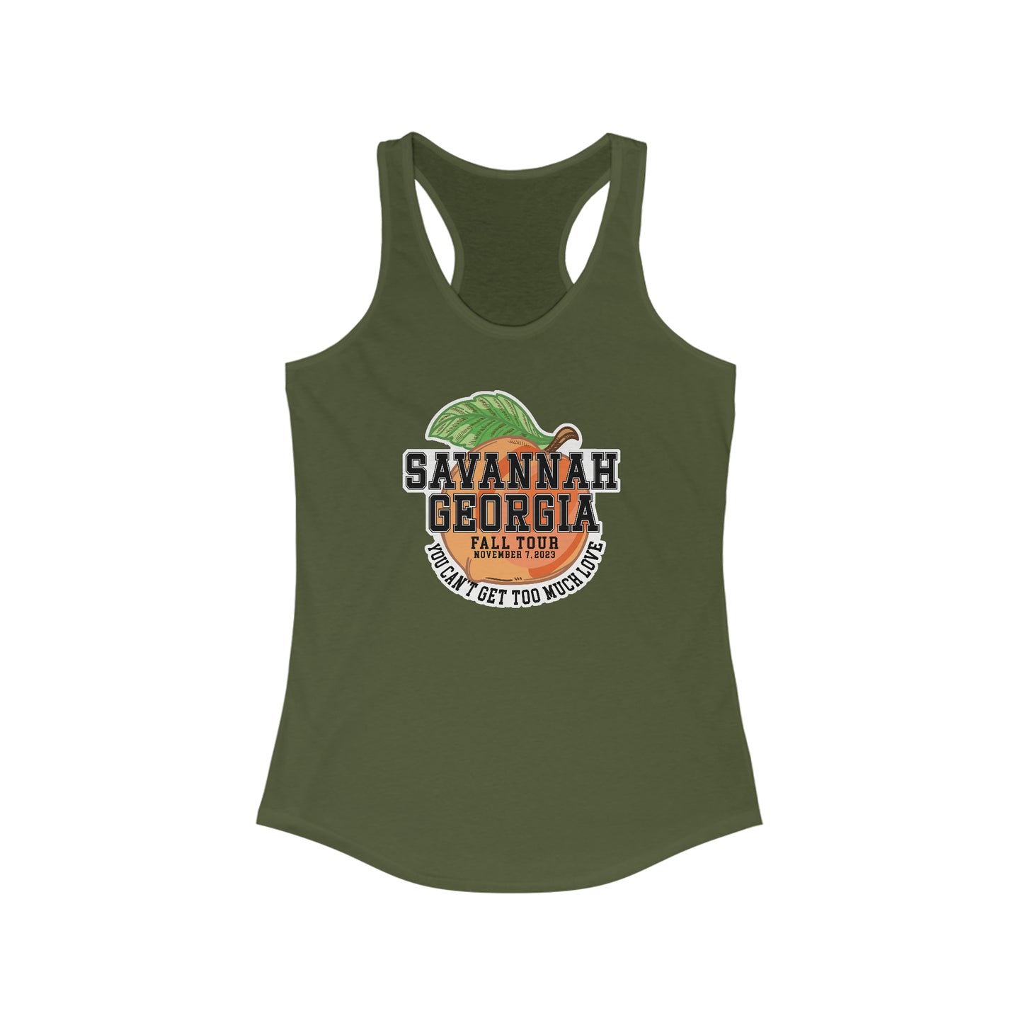 Georgia Fall Tour 2023 Tank Top w/set list