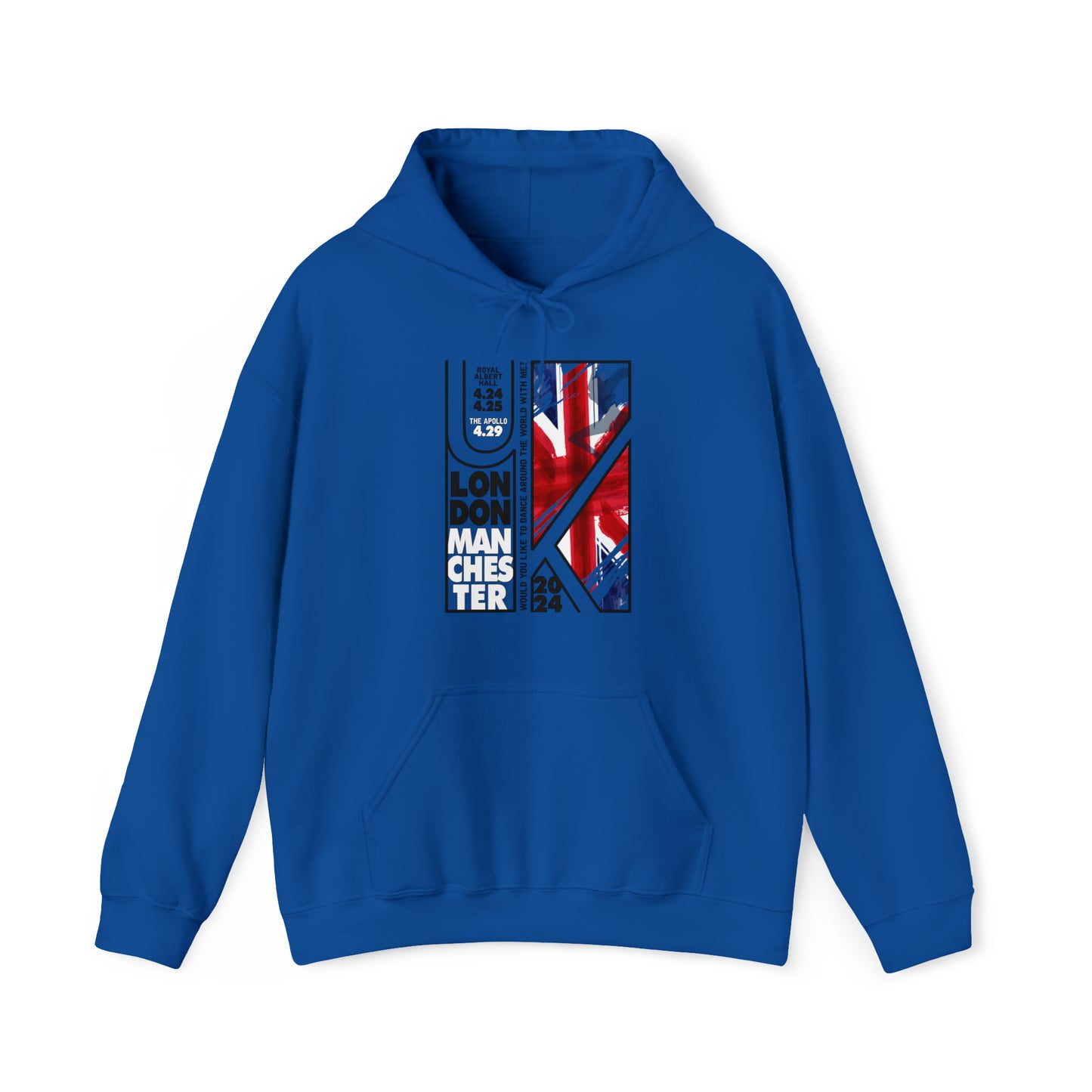 England Europe 2024 Hoodie w/set list