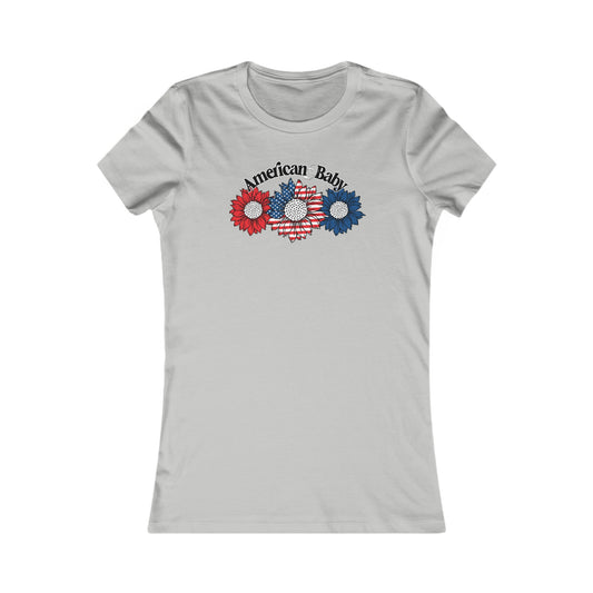 American Baby Sunflower Women's Cut