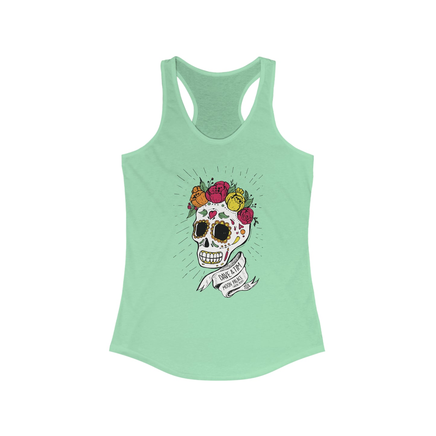 Sugar Skull 2024 Mexico Woman's Tank Top *WITH SETLIST