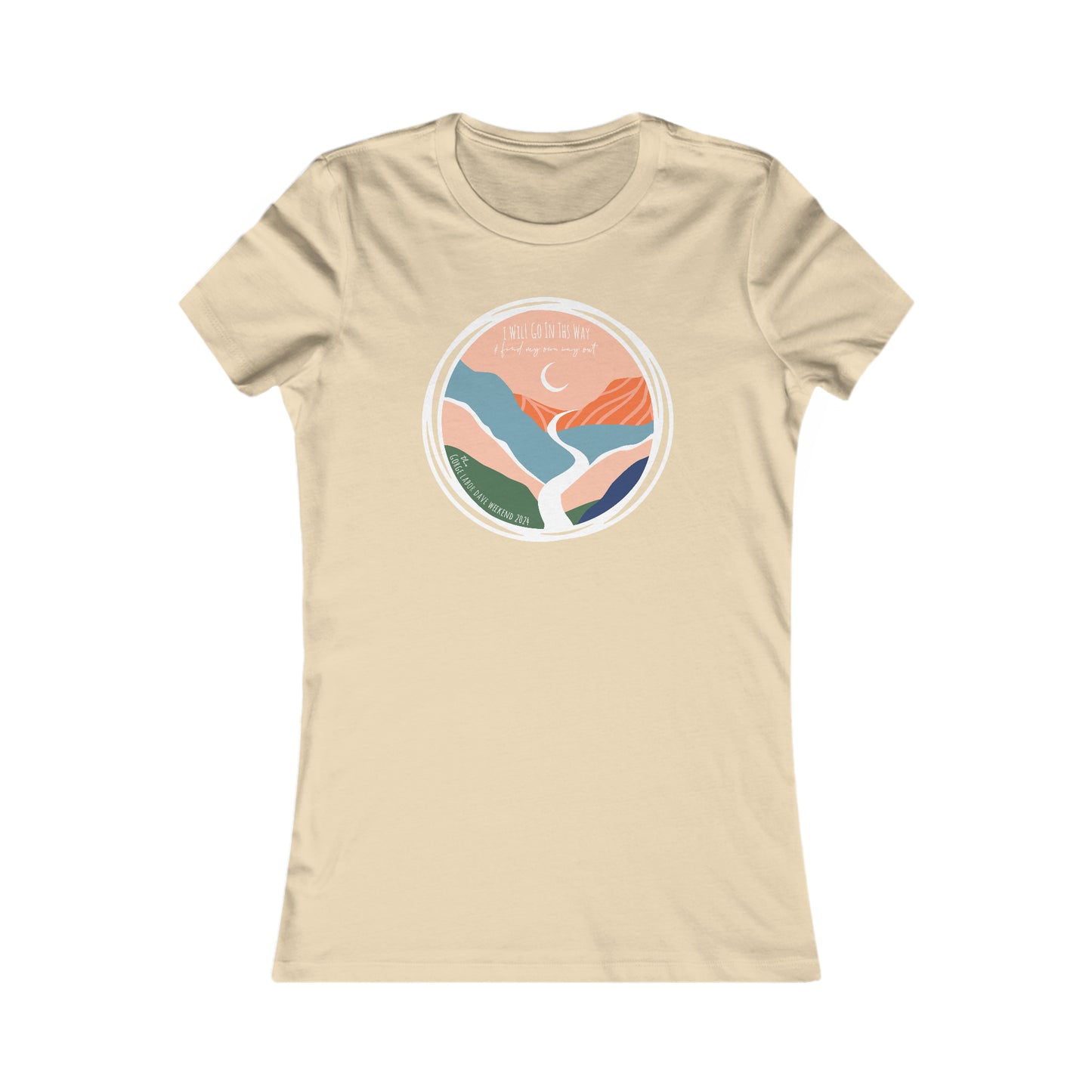 The Gorge Abstract 2024 Women's Cut W/ Set List