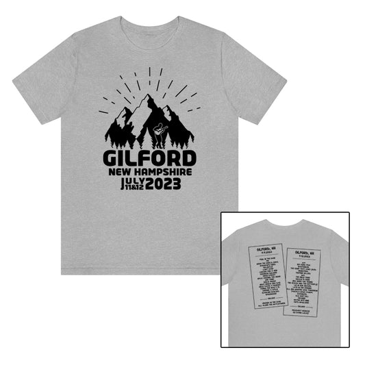 Gilford 2023 w/set list