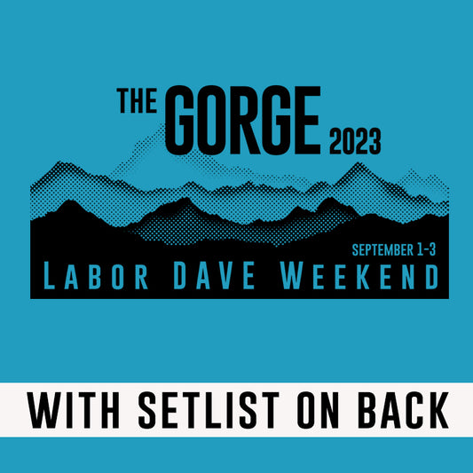 Gorge Halftone 2023 w/set list