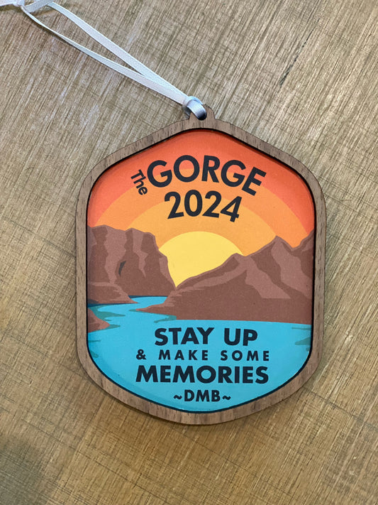 The Gorge 2024 Wood Ornament