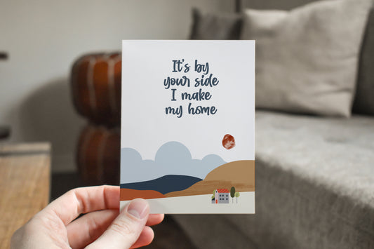 It's By Your Side Greeting Card