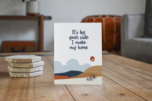 It's By Your Side Greeting Card