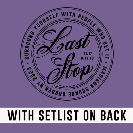 Last Stop Logo 2023 *With Setlist