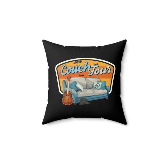 Couch Tour Logo Accent Throw Pillow
