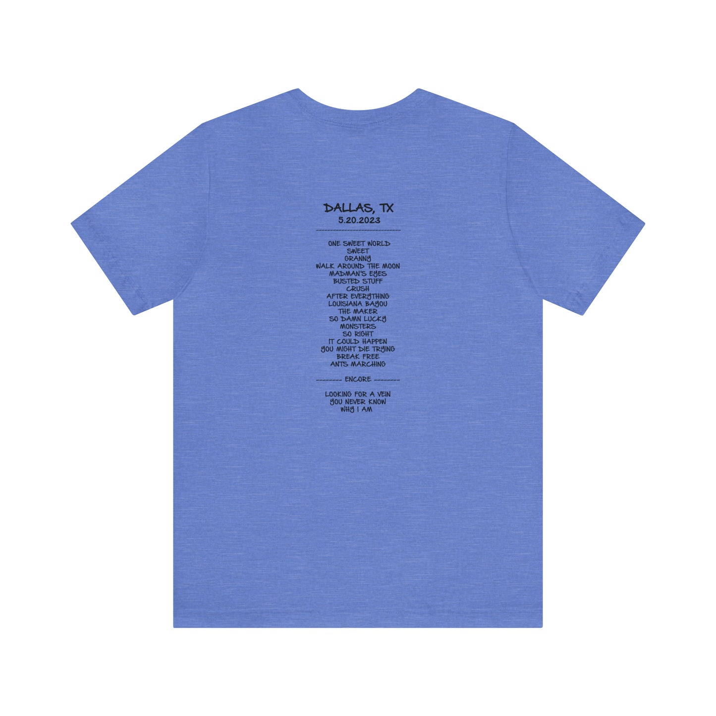 Dallas Texas 2023 w/set list